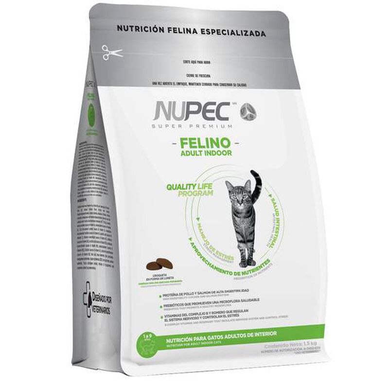 Nupec Felino Adul Indoor 1.5 kg image number null