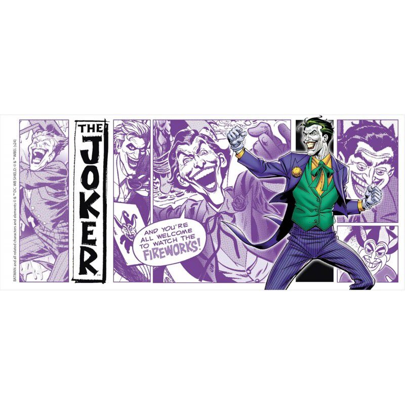 Taza The Joker DC C&oacute;mics Cer&aacute;mica 320 mls image number null