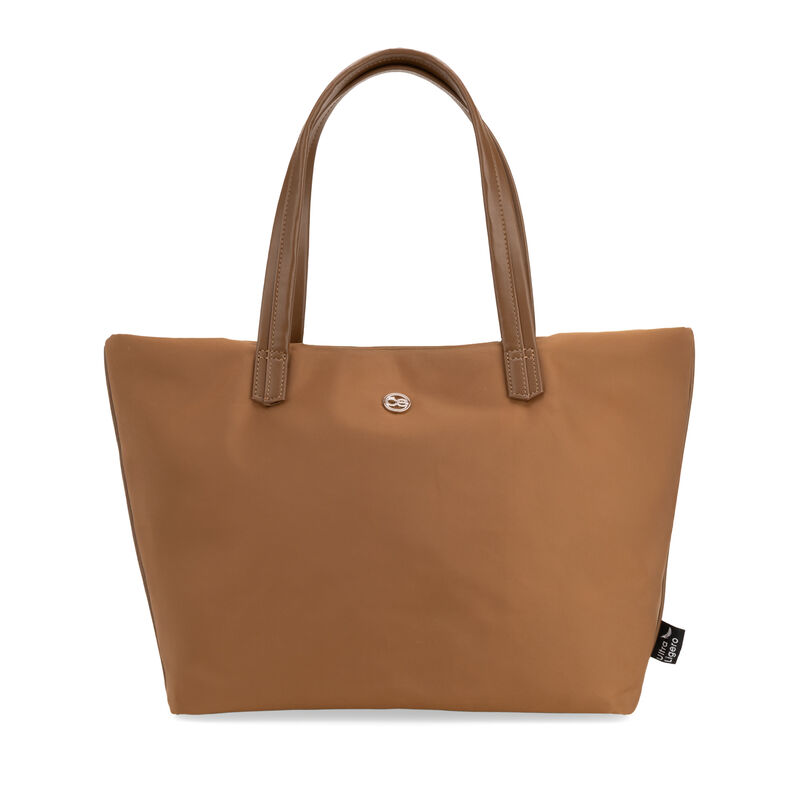 Bolsa Tote Grande Con Herraje De Monograma Colo... image number null