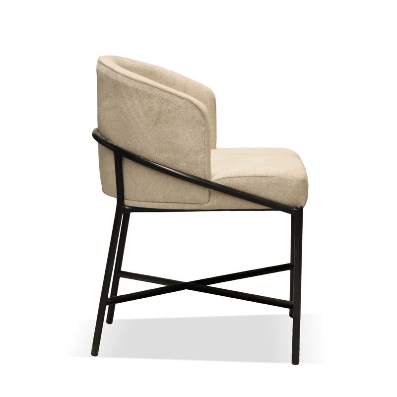 Set 2 Sillas Para Comedor Antara Diseño Curvo M... image number null