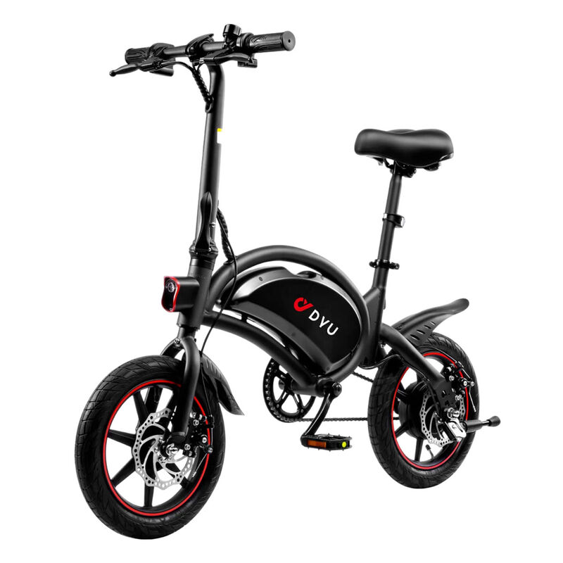 Bicicleta eléctrica DYU D3F 14” Velocidad 25km/... image number null