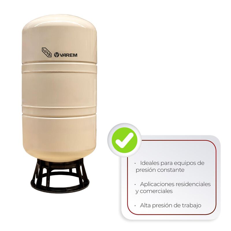 Tanque Presurizado Aquavarem, 140 L, 150 Psi, I... image number null