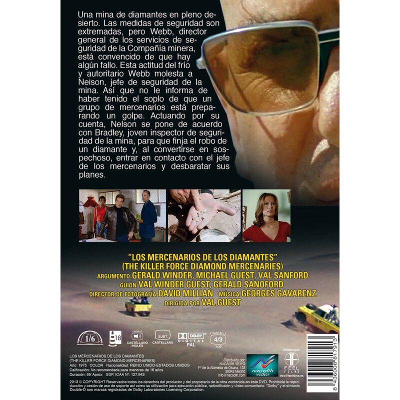 Los Mercenarios De Los Diamantes (dvd) image number null