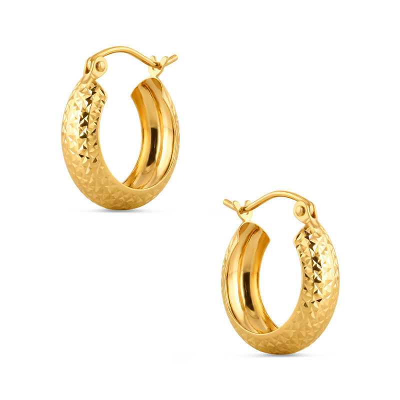 Arracadas Oro Amarillo 14k 11mm image number null
