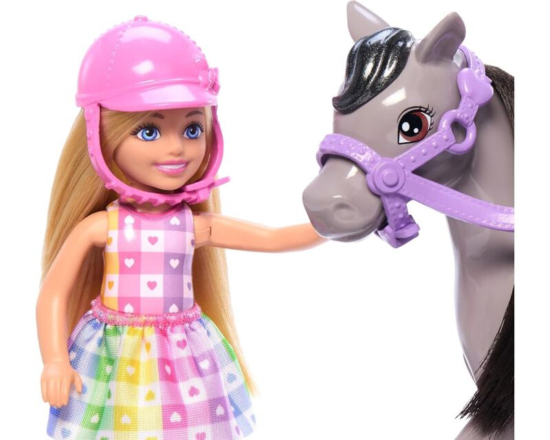Barbie Chelsea Paseo en Pony HTK29 image number null