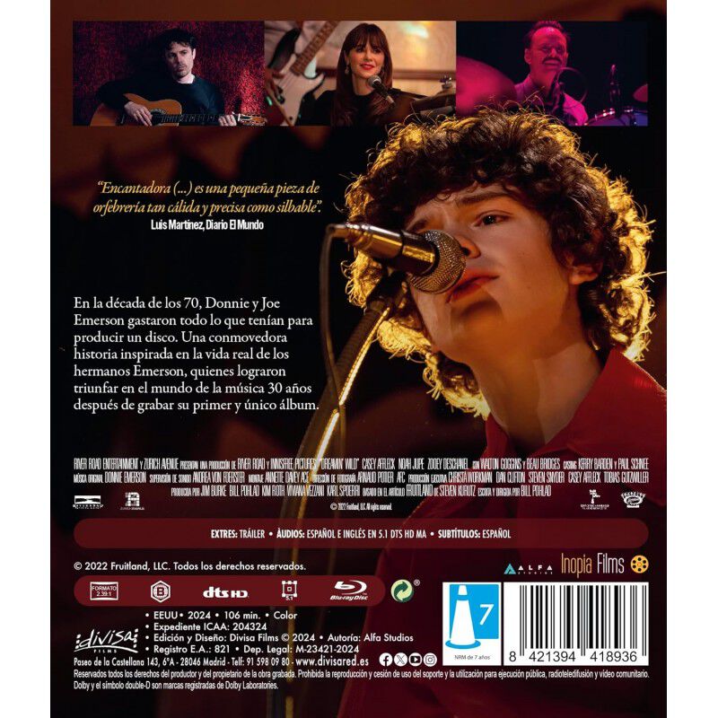 Dreamin' Wild [Blu-ray] (2022) Dreamin' Wild image number null