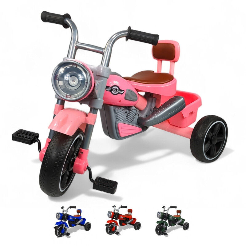 Triciclo Infantil C&oacute;modo C/ Luces y Sonido TEK-... image number null