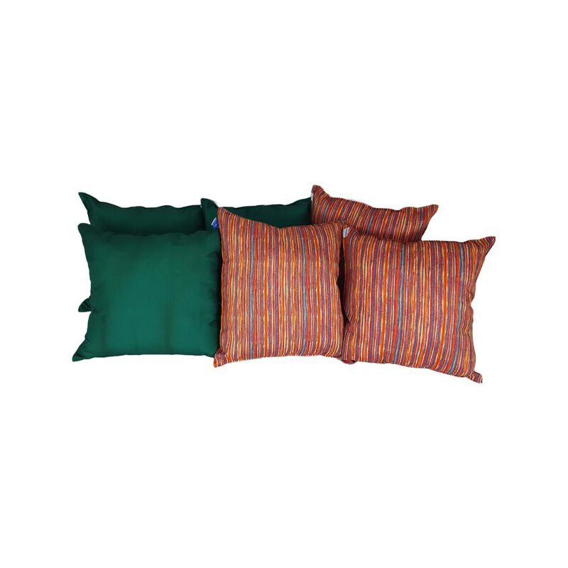 Set 6 Cojines Decorativos Premium Almoda Combin... image number null
