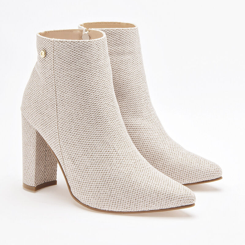 Moramora Bot&iacute;n para mujer dorado image number null