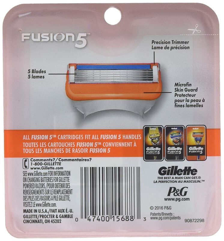 Cartuchos Gillette Fusion 5 Power 8 Unidades image number null