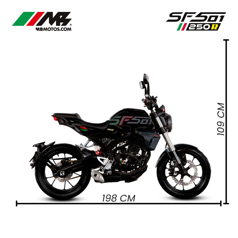 Motocicleta Mb Motos SF501 250 Modelo 2026 image number null