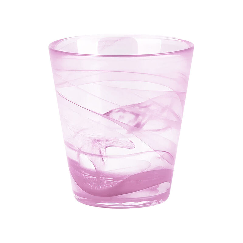 Set De 4 Vasos De Cristal Rosa Claro - 300 Ml image number null
