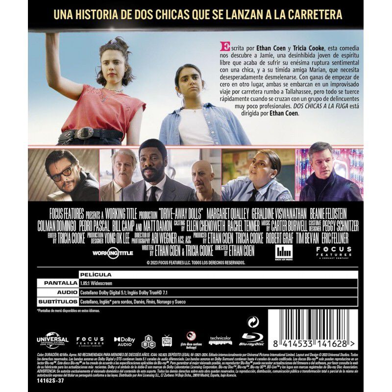 Dos Chicas a la Fuga [Blu-ray] (2024) Drive-Awa... image number null