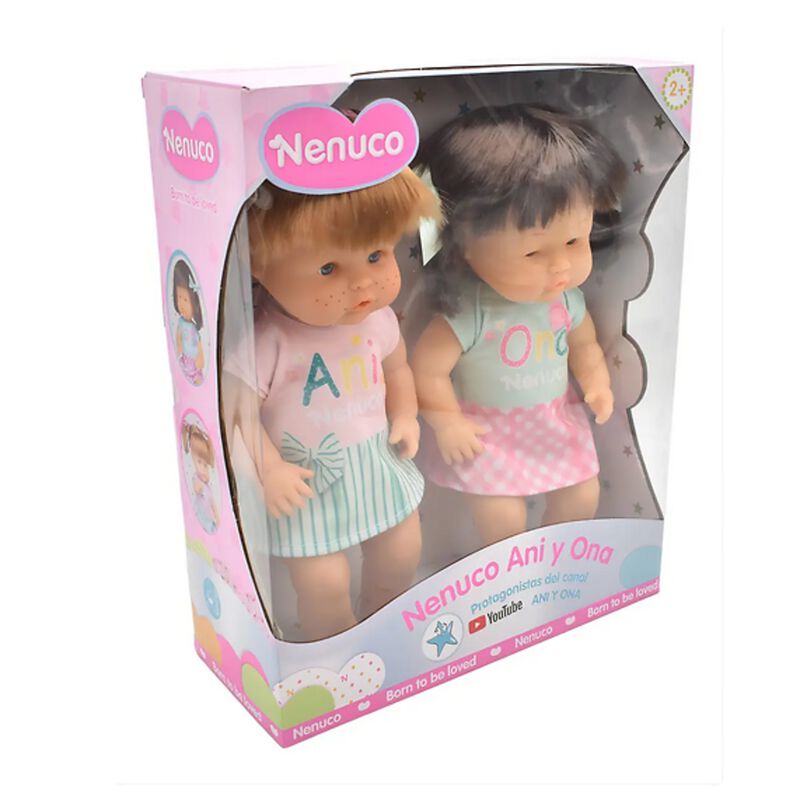 Set Mu&ntilde;ecas Ani Ona 32 Cm Articuladas Infantil ... image number null