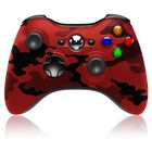 Mando Inal&aacute;mbrico Buertt para Xbox 360 Camo Rojo