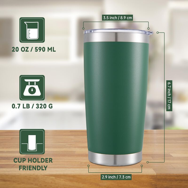 Vaso T&eacute;rmico Cool Yoleb 591 ml Acero Inoxidable... image number null