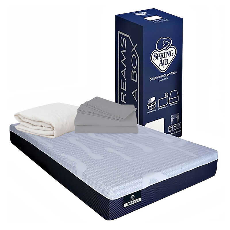 Colch&oacute;n King Size Therapy + Protector Ultra + 1... image number null