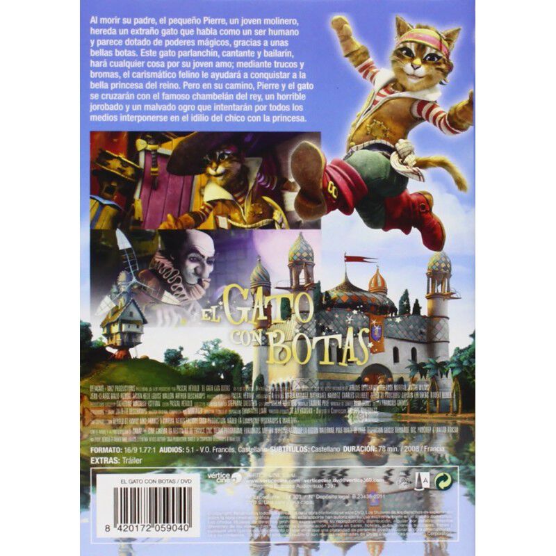 El Gato Con Botas (dvd) image number null