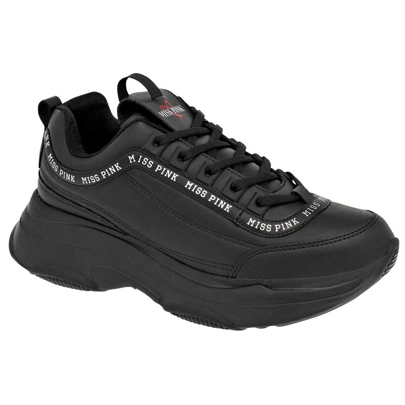 Miss Pink Tenis urbano para mujer negro image number null