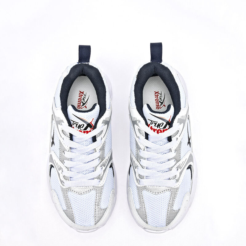True Extreme Tenis urbano para ni&ntilde;a. Blanco pla... image number null