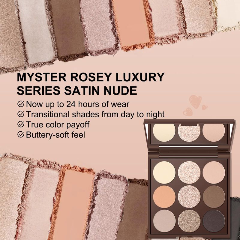 Paleta De Sombras Myster Rosey Nude Matte 9 Col... image number null