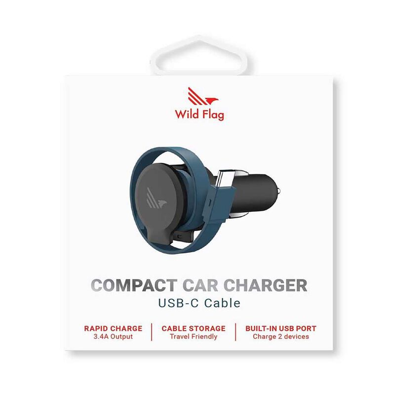 Cargador de Auto WILD FLAG USB-C 3.4A Universal... image number null