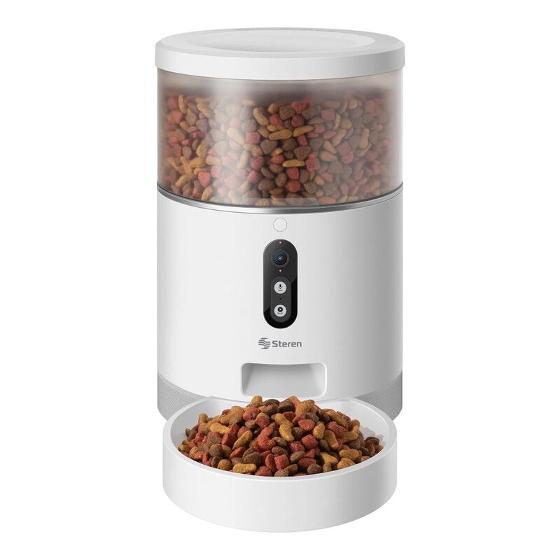 Dispensador Wi-Fi de alimento p/ mascotas con c... image number null