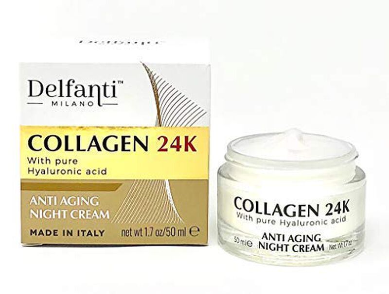 Crema De Noche Delfanti-milano Collagen 24k Ant... image number null