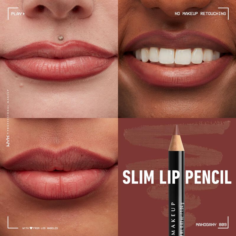 Delineador De Labios Nyx Professional Makeup Sl... image number null