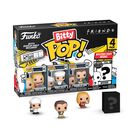 Paquete De 4 Minijuguetes Coleccionables Funko Bitty Pop! &iexcl;amigos!
