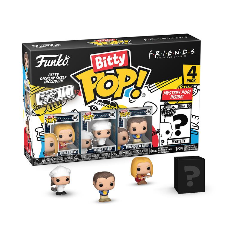 Paquete De 4 Minijuguetes Coleccionables Funko ... image number null