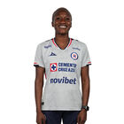 Jersey Pirma Para Mujer Cruz Azul 2025-2026 Gris Ch