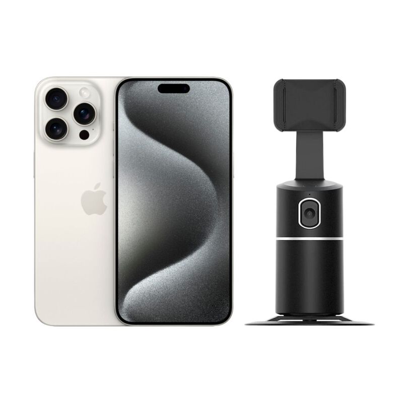 iPhone 15 Pro Max 256GB Blanco E-SIM Reacondici... image number null