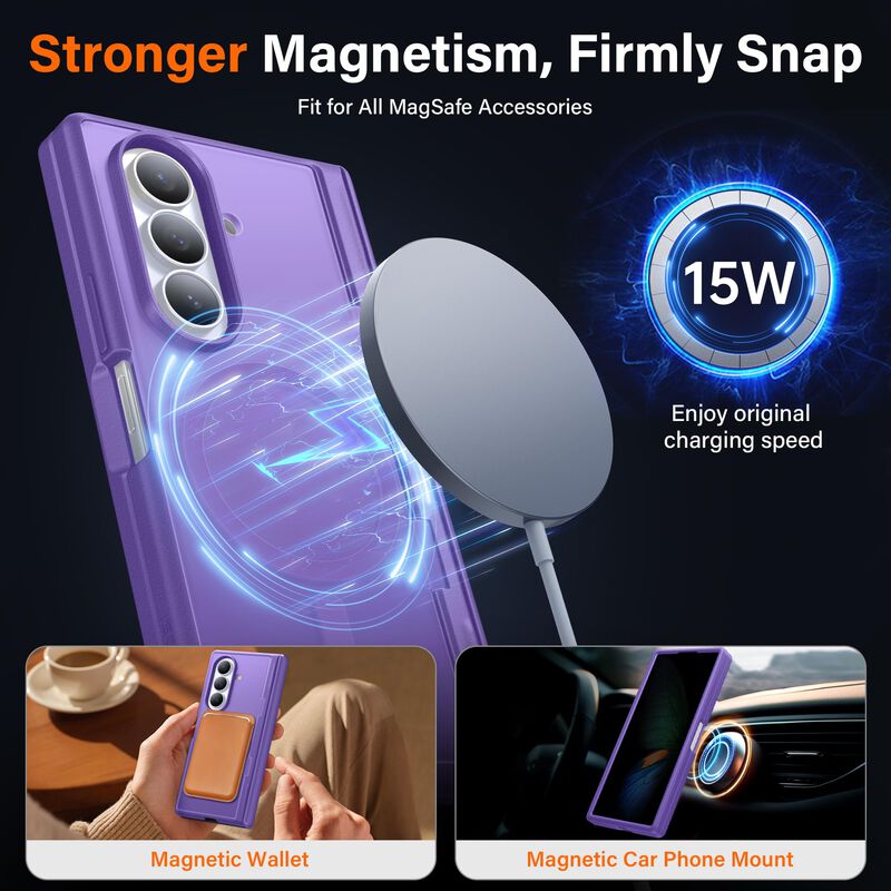 Funda Mobosi Galaxy Z Fold7 Magsafe con Soporte... image number null