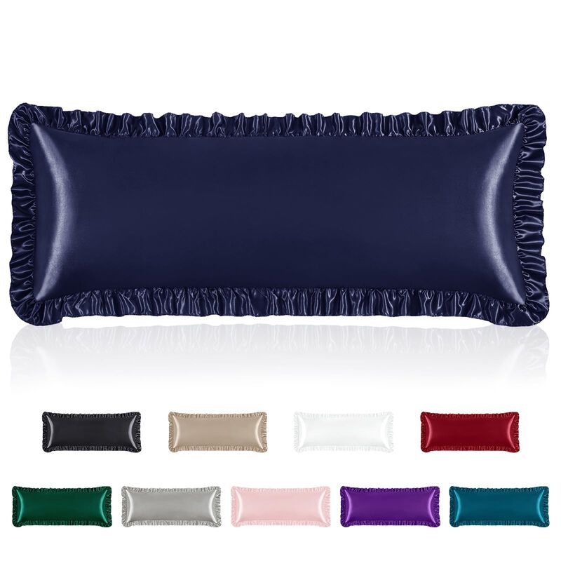 Funda De Almohada Corporal Homiest Azul Marino ... image number null