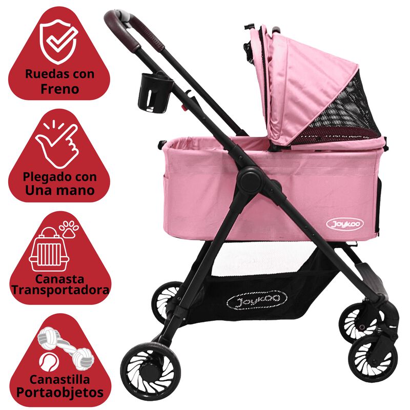 Carriola para Mascotas Cochecito para Perros y ... image number null