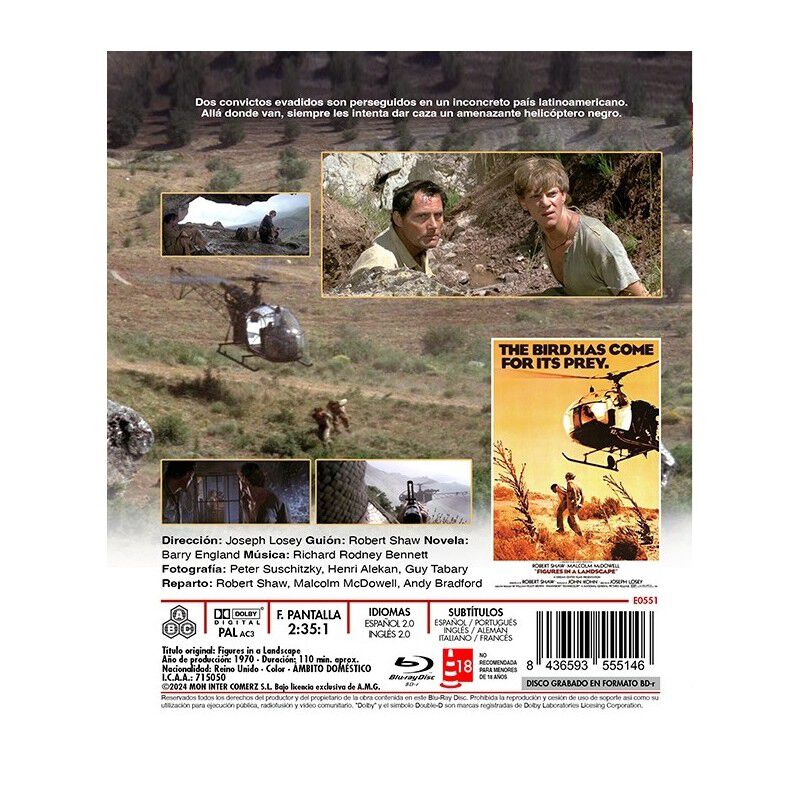 Caza Humana [blu-ray] (1970) Figures In A Lands... image number null