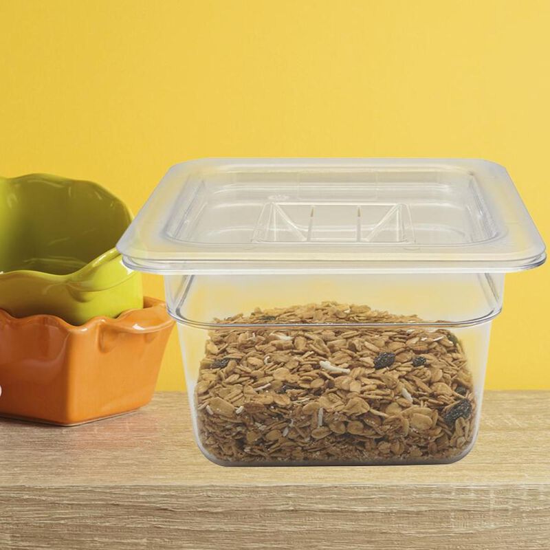 Inserto policarbonato 1/6 6cm con tapa Shorbull image number null