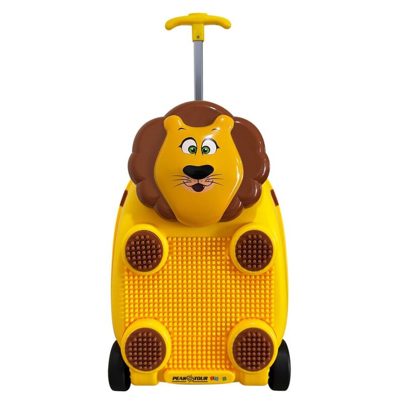 Maleta Rigida Peaktour Lion Kids 18 pulgadas Bl... image number null