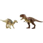 Jurassic World 2 Dinosaurs Roar Strikers Iguanodon & Skorpiovenator.  Mattel, Figuras de acción con sonido