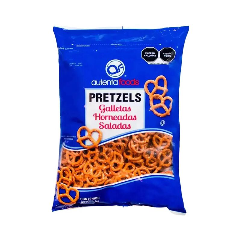 Pretzels Horneados Autenta Foods Snack 1 Kg image number null