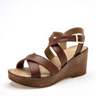 Maxim Sandalia para mujer camel