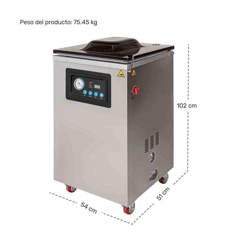 Empacadora Industrial Doble Selladora Alto Vac&iacute;... image number null