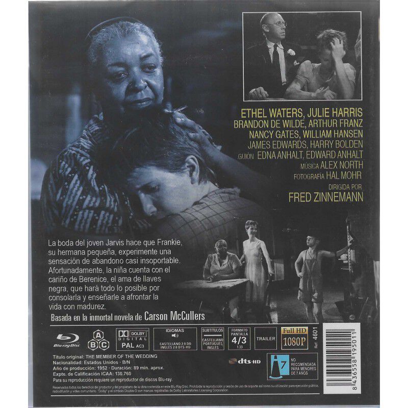 Frankie Y La Boda [blu-ray] (1952) The Member O... image number null