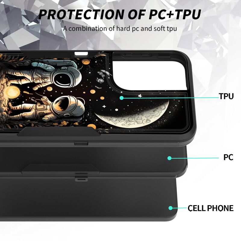 Funda Bfukvou Galaxy A57 5g 6.7" A Prueba De Po... image number null