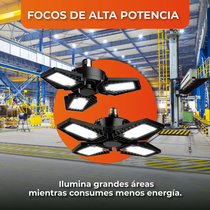 Foco LED Tipo Ventilador 35 W Alta Potencia LHB... image number null