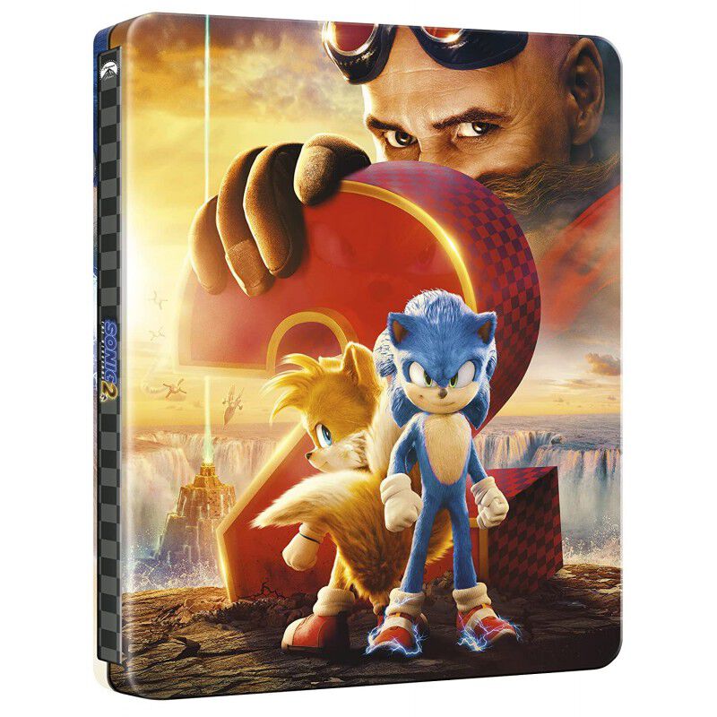 SONIC 2, LA PEL&Iacute;CULA (STEELBOOK) (4K UHD + Blu ... image number null