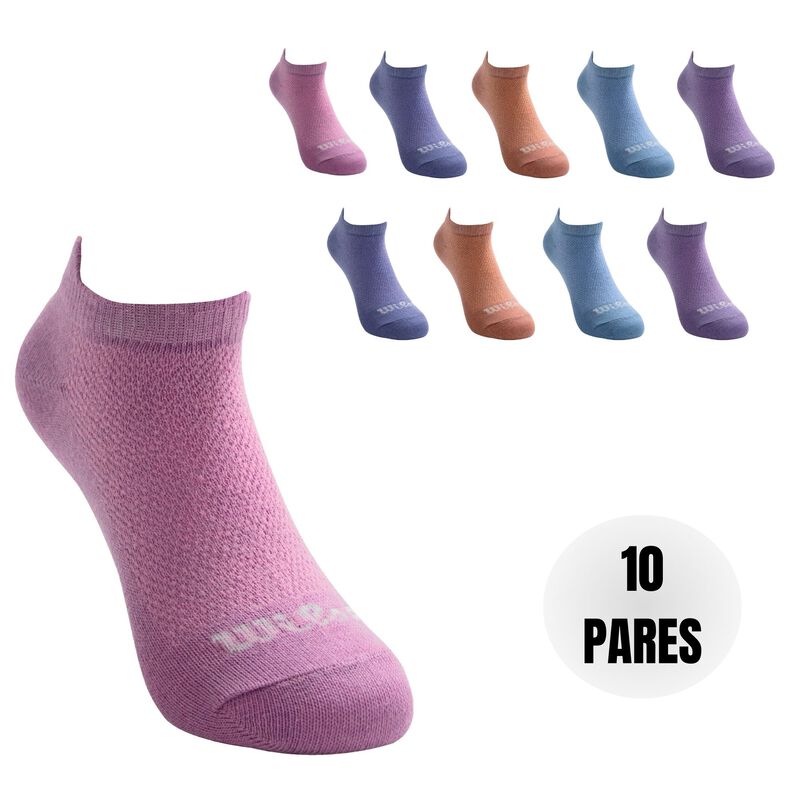 Wilson 10 Pares de Tines cortos para Niña, Colo... image number null