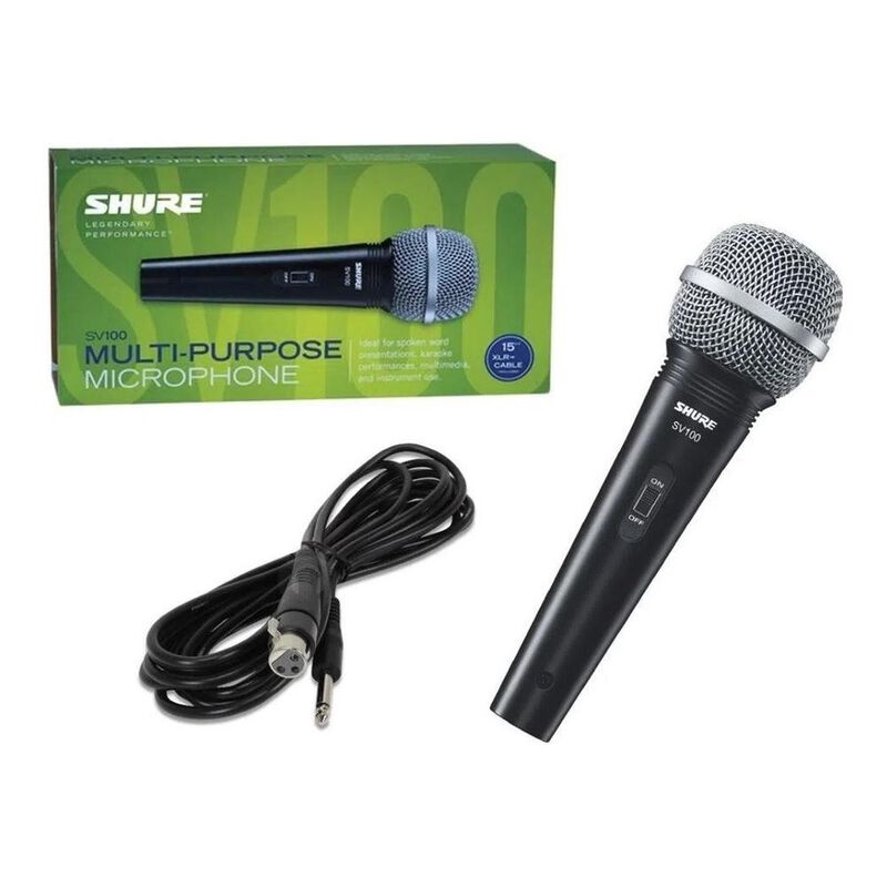 Shure Micr&oacute;fono Pro Din&aacute;mico Sv100 Original Par... image number null