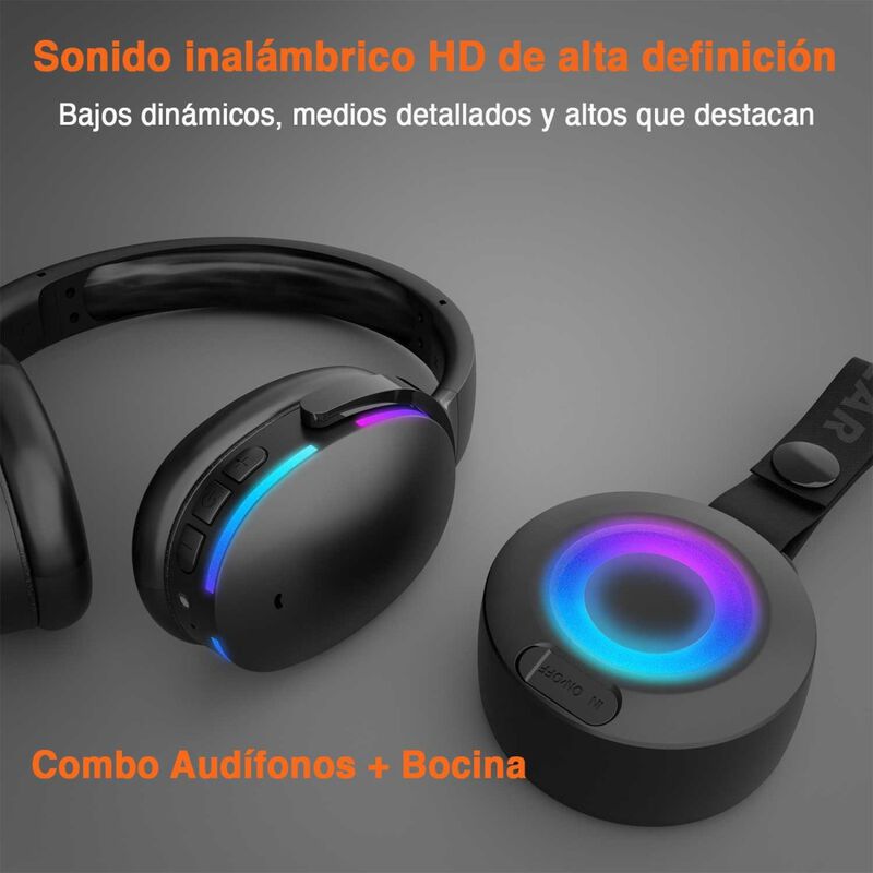 Audifonos Y Bocina Combo Hypergear Stereo Hfp B... image number null